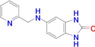 5-{[(pyridin-2-yl)methyl]amino}-2,3-dihydro-1H-1,3-benzodiazol-2-one