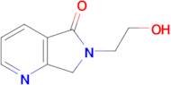 6-(2-Hydroxyethyl)-6,7-dihydro-5H-pyrrolo[3,4-b]pyridin-5-one