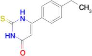 6-(4-Ethylphenyl)-2-thioxo-2,3-dihydropyrimidin-4(1H)-one