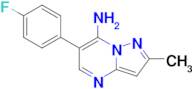 6-(4-Fluorophenyl)-2-methylpyrazolo[1,5-a]pyrimidin-7-amine