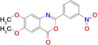 6,7-Dimethoxy-2-(3-nitrophenyl)-4H-benzo[d][1,3]oxazin-4-one