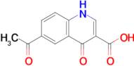 6-Acetyl-4-oxo-1,4-dihydroquinoline-3-carboxylic acid