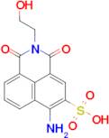 6-Amino-2-(2-hydroxyethyl)-1,3-dioxo-2,3-dihydro-1H-benzo[de]isoquinoline-5-sulfonic acid