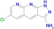 6-Chloro-1H-pyrazolo[3,4-b][1,8]naphthyridin-3-amine