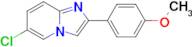 6-Chloro-2-(4-methoxyphenyl)imidazo[1,2-a]pyridine