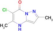 6-chloro-2,5-dimethyl-4H,7H-pyrazolo[1,5-a]pyrimidin-7-one