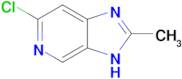 6-Chloro-2-methyl-3H-imidazo[4,5-c]pyridine