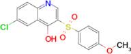 6-chloro-3-(4-methoxybenzenesulfonyl)quinolin-4-ol