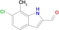 6-Chloro-7-methyl-1H-indole-2-carbaldehyde