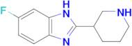 6-Fluoro-2-(piperidin-3-yl)-1H-benzo[d]imidazole