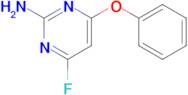 4-Fluoro-6-phenoxypyrimidin-2-amine