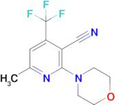 6-Methyl-2-morpholino-4-(trifluoromethyl)nicotinonitrile