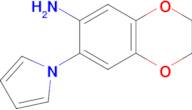 7-(1H-pyrrol-1-yl)-2,3-dihydrobenzo[b][1,4]dioxin-6-amine