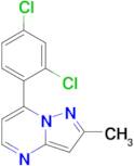 7-(2,4-Dichlorophenyl)-2-methylpyrazolo[1,5-a]pyrimidine