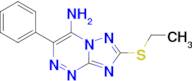 7-(Ethylthio)-3-phenyl-[1,2,4]triazolo[5,1-c][1,2,4]triazin-4-amine