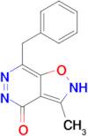 7-benzyl-3-methyl-2H,4H-[1,2]oxazolo[4,5-d]pyridazin-4-one