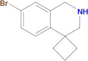 7'-Bromo-2',3'-dihydro-1'H-spiro[cyclobutane-1,4'-isoquinoline]