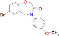 7-Bromo-4-(4-methoxyphenyl)-4,5-dihydrobenzo[f][1,4]oxazepin-3(2H)-one