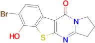 7-Bromo-6-hydroxy-2,3-dihydrobenzo[4,5]thieno[2,3-d]pyrrolo[1,2-a]pyrimidin-10(1H)-one