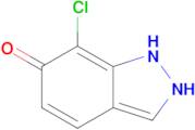 7-chloro-2,6-dihydro-1H-indazol-6-one