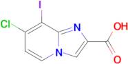 7-Chloro-8-iodoimidazo[1,2-a]pyridine-2-carboxylic acid