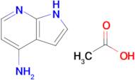 1H-pyrrolo[2,3-b]pyridin-4-amine; acetic acid