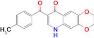 8-(4-Methylbenzoyl)-2,3-dihydro-[1,4]dioxino[2,3-g]quinolin-9(6H)-one