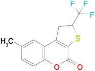 8-Methyl-2-(trifluoromethyl)-1,2-dihydro-4H-thieno[2,3-c]chromen-4-one