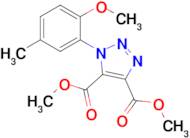 Dimethyl 1-(2-methoxy-5-methylphenyl)-1H-1,2,3-triazole-4,5-dicarboxylate