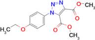 Dimethyl 1-(4-ethoxyphenyl)-1H-1,2,3-triazole-4,5-dicarboxylate