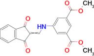 Dimethyl 5-(((1,3-dioxo-1,3-dihydro-2H-inden-2-ylidene)methyl)amino)isophthalate