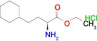 Ethyl (S)-2-amino-4-cyclohexylbutanoate hydrochloride