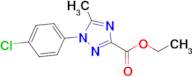 Ethyl 1-(4-chlorophenyl)-5-methyl-1H-1,2,4-triazole-3-carboxylate