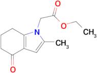 Ethyl 2-(2-methyl-4-oxo-4,5,6,7-tetrahydro-1H-indol-1-yl)acetate