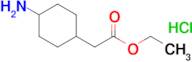 Ethyl 2-(4-aminocyclohexyl)acetate hydrochloride