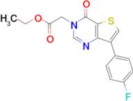 Ethyl 2-(7-(4-fluorophenyl)-4-oxothieno[3,2-d]pyrimidin-3(4H)-yl)acetate