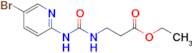 Ethyl 3-(3-(5-bromopyridin-2-yl)ureido)propanoate