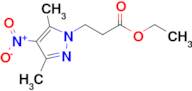 Ethyl 3-(3,5-dimethyl-4-nitro-1H-pyrazol-1-yl)propanoate