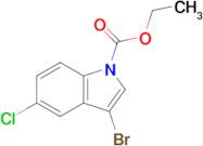 Ethyl 3-bromo-5-chloro-1H-indole-1-carboxylate