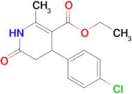 Ethyl 4-(4-chlorophenyl)-2-methyl-6-oxo-1,4,5,6-tetrahydropyridine-3-carboxylate