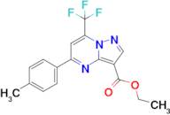 Ethyl 5-(p-tolyl)-7-(trifluoromethyl)pyrazolo[1,5-a]pyrimidine-3-carboxylate