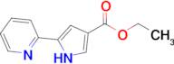 Ethyl 5-(pyridin-2-yl)-1H-pyrrole-3-carboxylate