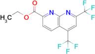 Ethyl 5,7-bis(trifluoromethyl)-1,8-naphthyridine-2-carboxylate