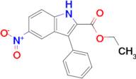 Ethyl 5-nitro-3-phenyl-1H-indole-2-carboxylate