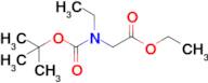 Ethyl N-(tert-butoxycarbonyl)-N-ethylglycinate