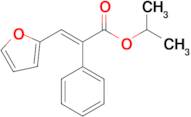 Isopropyl (E)-3-(furan-2-yl)-2-phenylacrylate