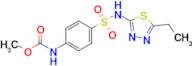 Methyl (4-(N-(5-ethyl-1,3,4-thiadiazol-2-yl)sulfamoyl)phenyl)carbamate