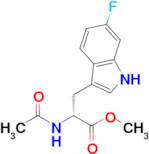 Methyl (R)-2-acetamido-3-(6-fluoro-1H-indol-3-yl)propanoate