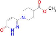 methyl 1-(6-oxo-1,6-dihydropyridazin-3-yl)piperidine-4-carboxylate