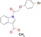 Methyl 1-(2-(4-bromophenoxy)acetyl)-1H-indole-3-carboxylate